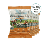 [Trial Pack Bundle] Chicken Supreme Adult Grain-Free Dry Cat Food 5 x 60g - Addiction Singapore