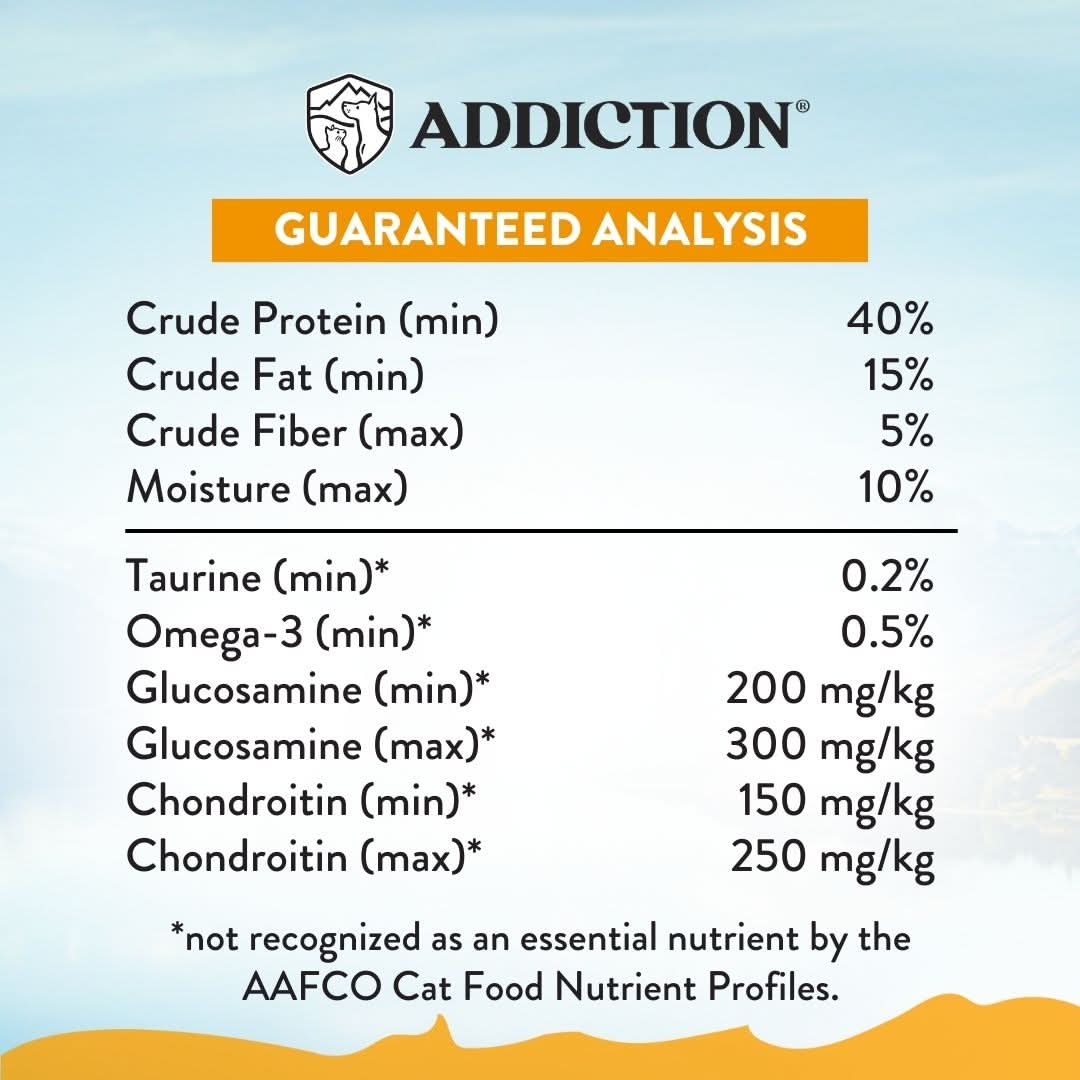 [Trial Pack Bundle] Chicken Supreme Adult Grain-Free Dry Cat Food 5 x 60g - Addiction Singapore