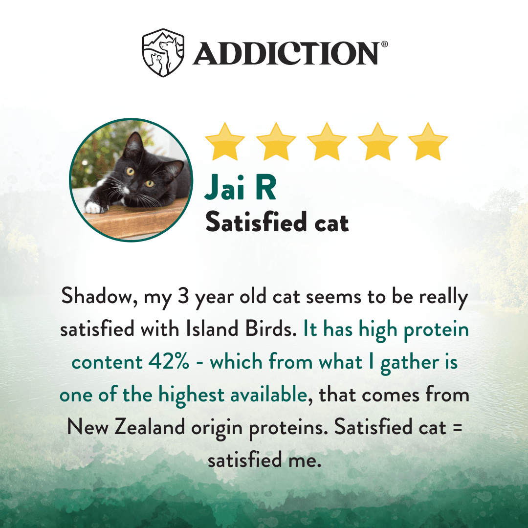 [Trial Pack] Wild Islands NZ Island Bird Duck, Turkey & Chicken Grain-Free Dry Cat Food 60g - Addiction Singapore