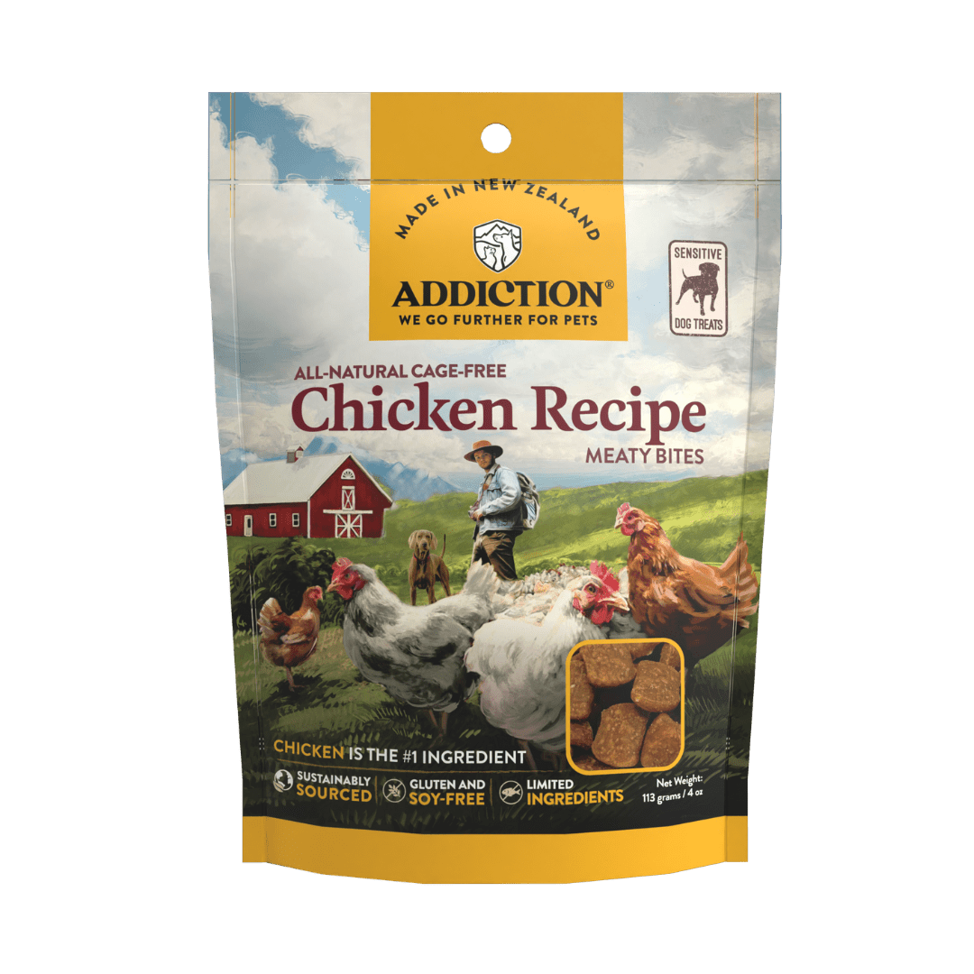 Chicken Meaty Bites - Hypoallergenic Dog Treats - Addiction Singapore