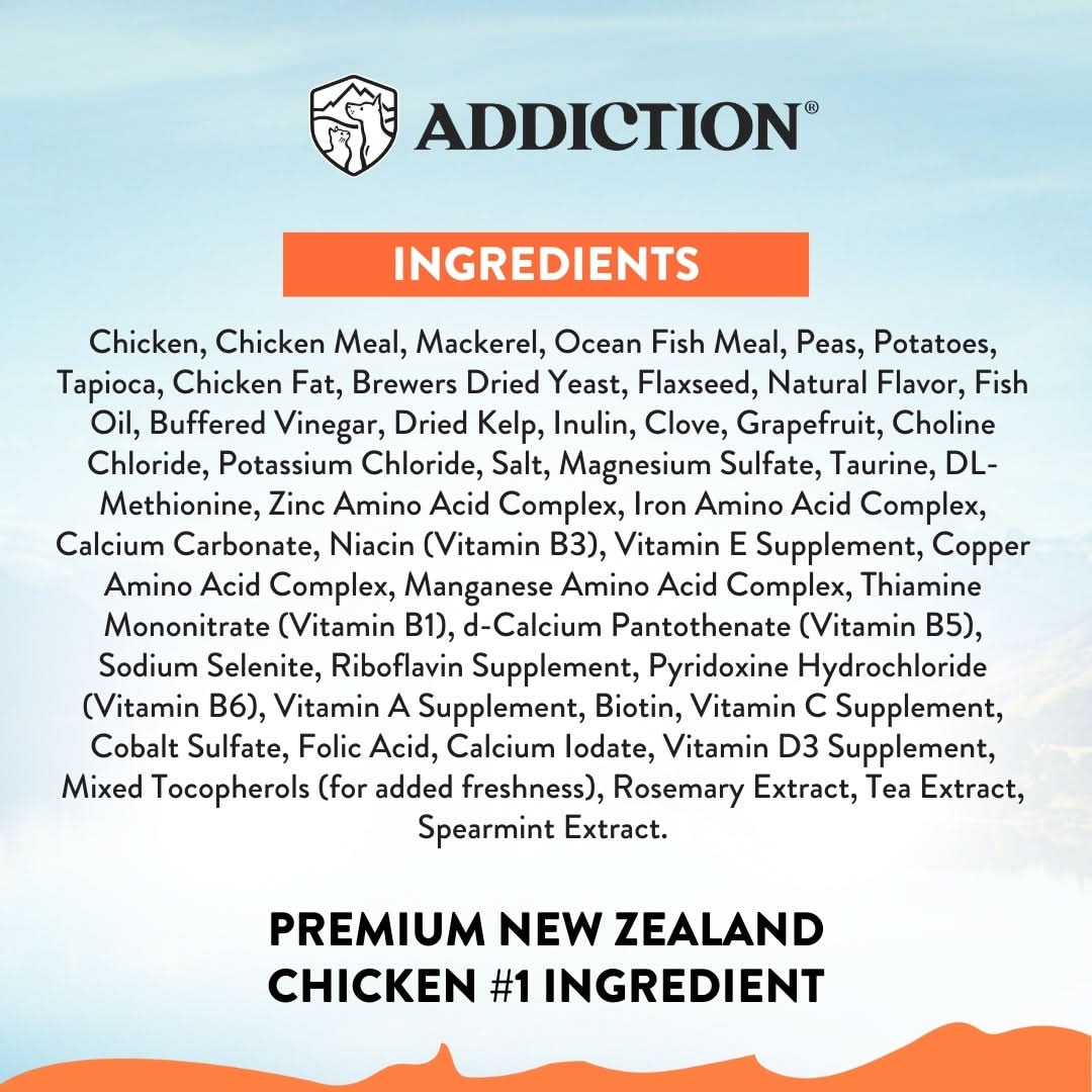 Chicken Supreme Kitten Dry Cat Food 1.8kg - Addiction Singapore