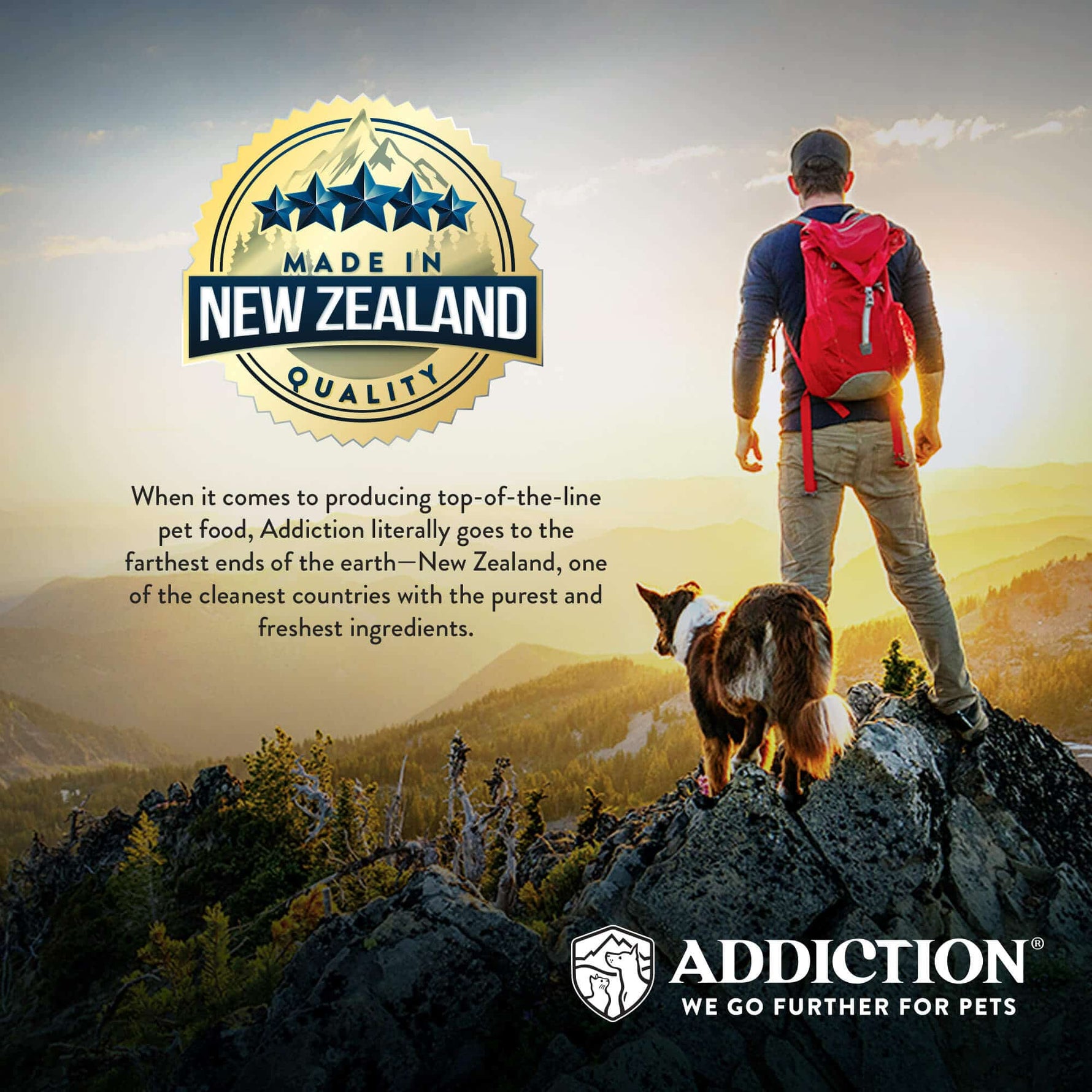 Country Chicken & Apricot Air-Dried Dog Food 910g - Addiction Singapore