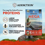 [Trial Pack Bundle] MEGA Lamb & Beef Grain-Free Dry Dog Food 5 x 60g - Addiction Singapore