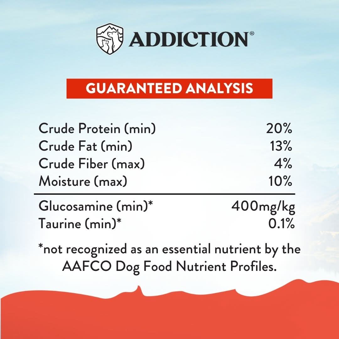 [Trial Pack Bundle] MEGA Lamb & Beef Grain-Free Dry Dog Food 5 x 60g - Addiction Singapore