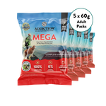 [Trial Pack Bundle] MEGA Lamb & Beef Grain-Free Dry Dog Food 5 x 60g - Addiction Singapore