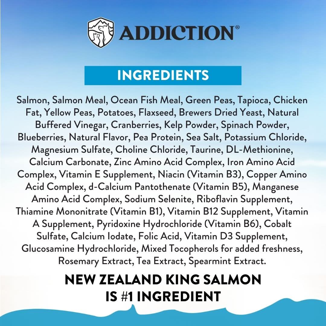 [Dog Trial Pack Bundle] Salmon Bleu Dry Food 60g - Addiction Singapore