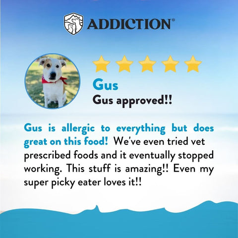 [Dog Trial Pack Bundle] Salmon Bleu Dry Food 60g - Addiction Singapore
