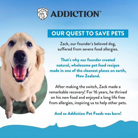 [Dog Trial Pack Bundle] Salmon Bleu Dry Food 60g - Addiction Singapore