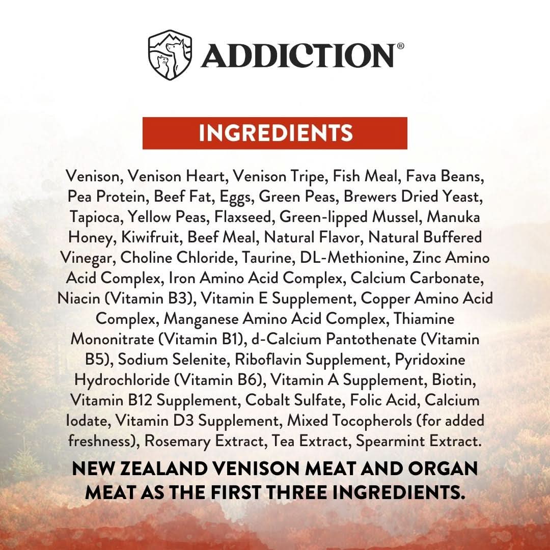 [Trial Pack] Wild Islands NZ Forest Meat Recipe Venison-First Grain-Free Dry Dog Food 60g - Addiction Singapore