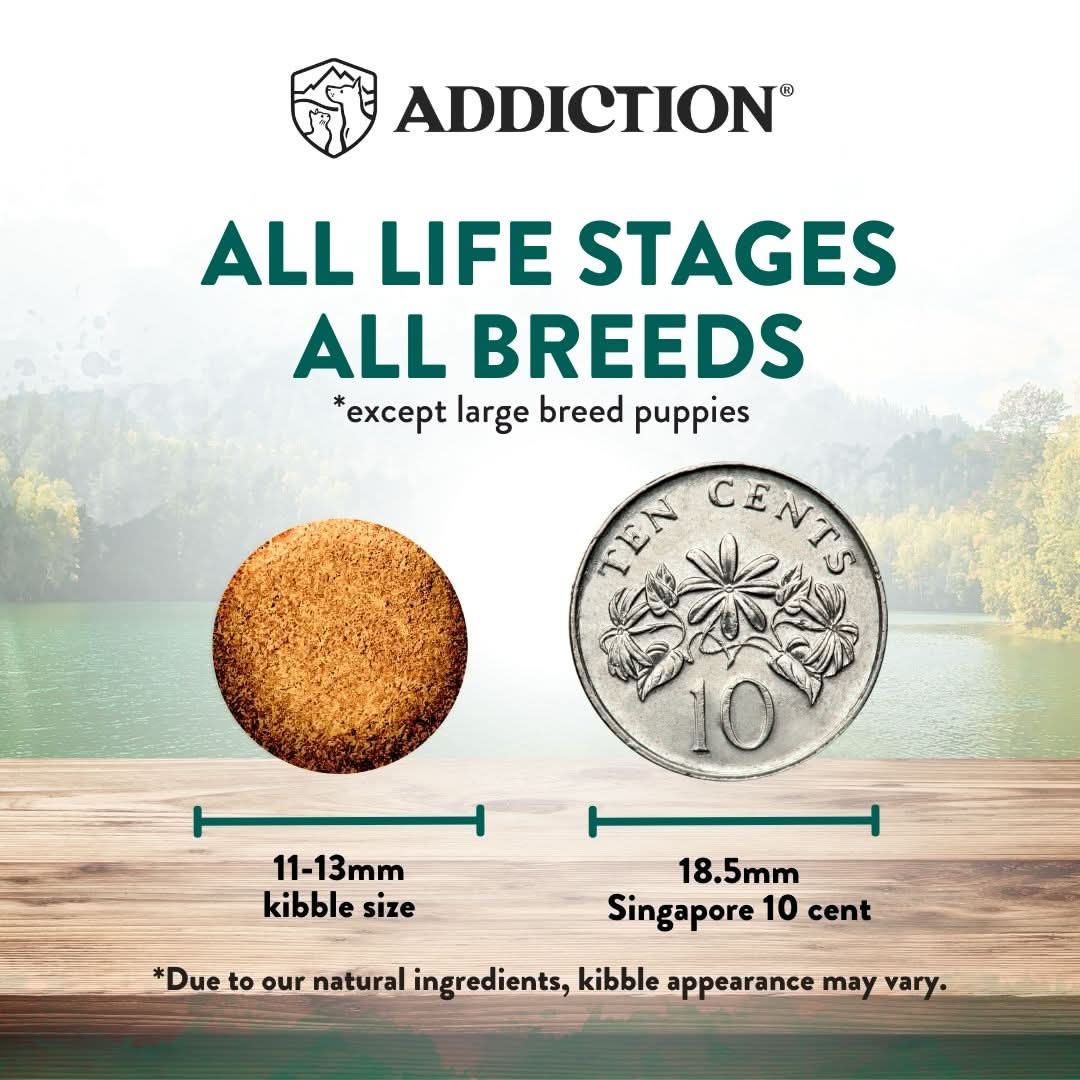 [Trial Pack] Wild Islands NZ Island Birds Duck, Turkey & Chicken Grain-Free Dry Dog Food 60g - Addiction Singapore