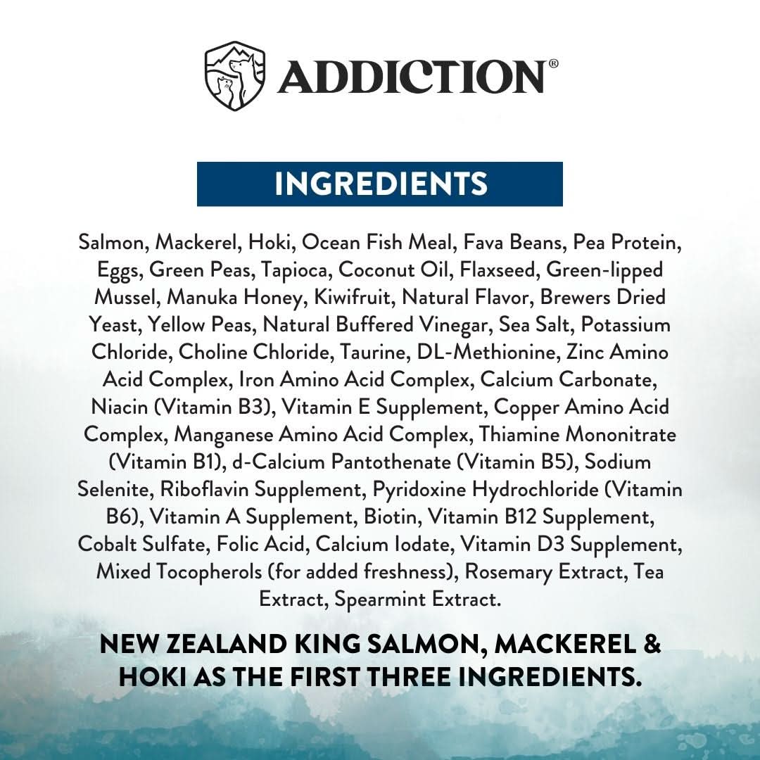 [Trial Pack] Wild Islands NZ Pacific Catch Salmon, Mackarel & Hoki Grain-Free Dry Dog Food 60g - Addiction Singapore