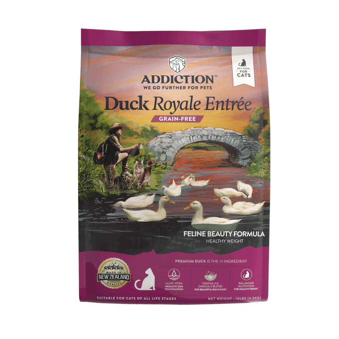 Duck Royale Dry Cat Food 1.8kg - Addiction Singapore