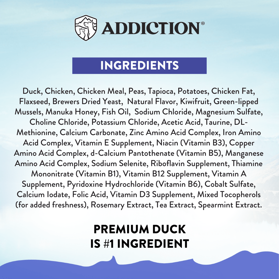 Duck Royale Entrée Small Breed Grain-Free Dry Dog Food 500g, 1.5kg - Addiction Singapore