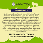 Herbed Lamb & Potatoes Air - Dried Dog Food 910g - Addiction Singapore