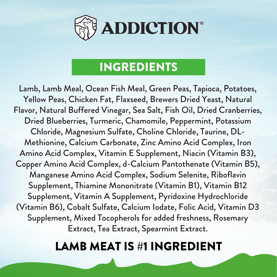 Le Lamb Dry Dog Food 1.8kg, 9kg - Addiction Singapore