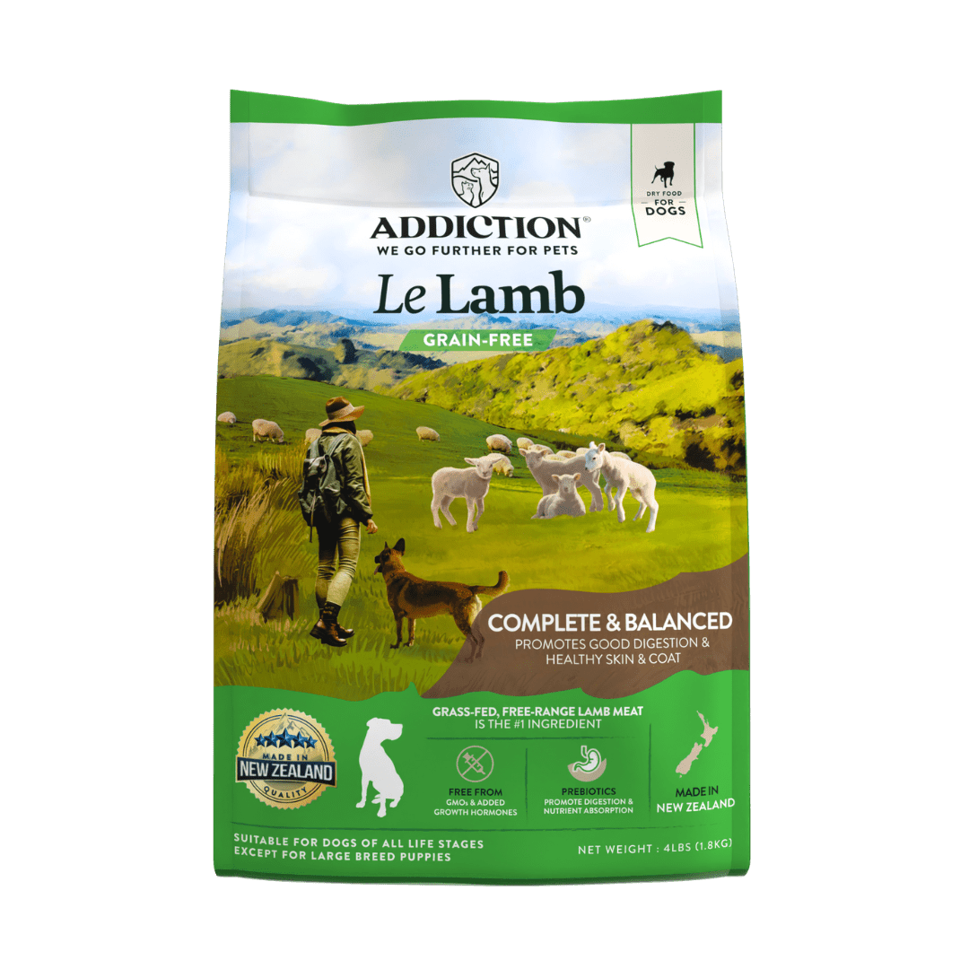 Le Lamb Dry Dog Food 1.8kg, 9kg - Addiction Singapore