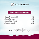Mega Country Chicken Meaty Loaf Wet Dog Food 700g - Addiction Singapore