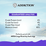 Mega Hearty Chicken Chunks in Gravy Wet Dog Food 700g - Addiction Singapore
