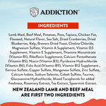 Mega Lamb & Beef Adult Dry Dog Food 20kg - Addiction Singapore