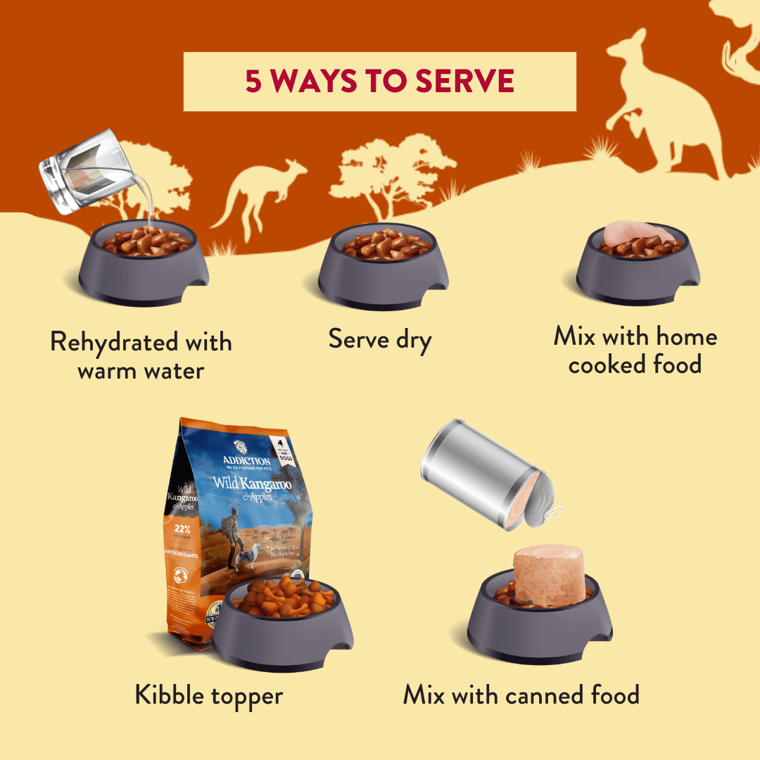 Outback Kangaroo Feast Air - Dried Dog Food 910g - Addiction Singapore