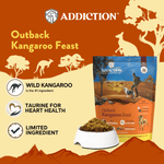 Outback Kangaroo Feast Air - Dried Dog Food 910g - Addiction Singapore