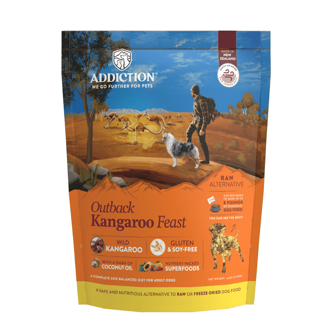 Outback Kangaroo Feast Air - Dried Dog Food 910g - Addiction Singapore