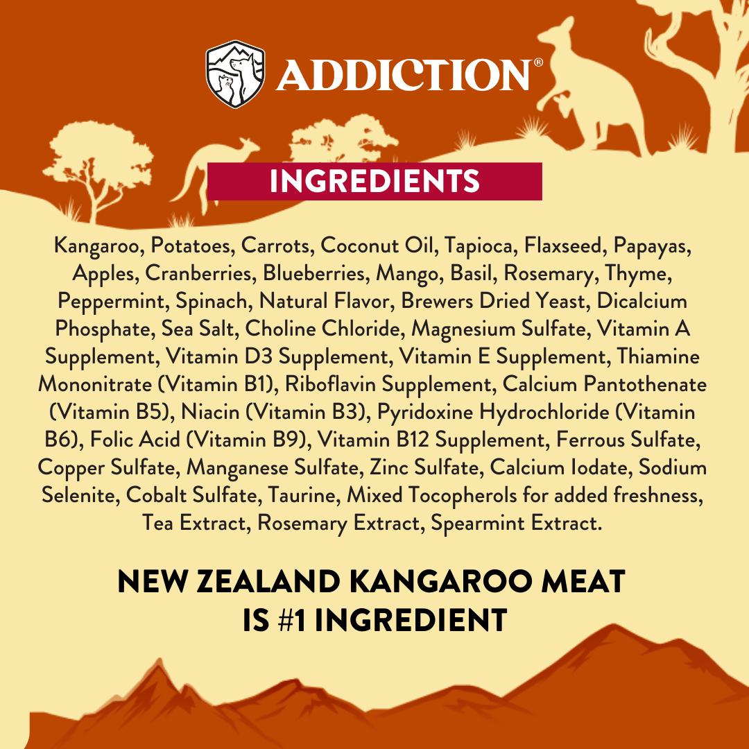 Outback Kangaroo Feast Air - Dried Dog Food 910g - Addiction Singapore