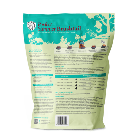 Perfect Summer Brushtail Raw Alternative Dog Food