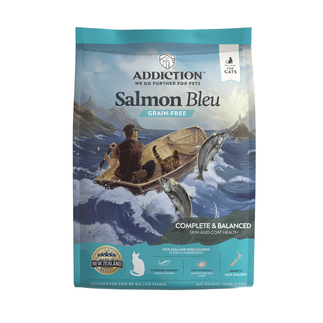 Salmon Bleu Dry Cat Food 1.8kg - Addiction Singapore