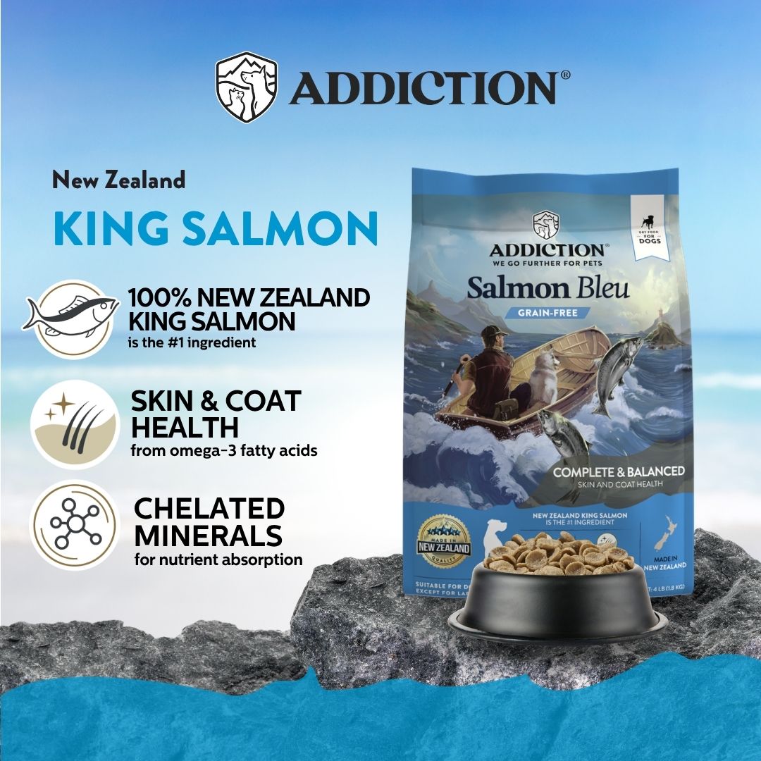 Salmon Bleu Grain-Free Dry Dog Food 1.8kg, 9kg