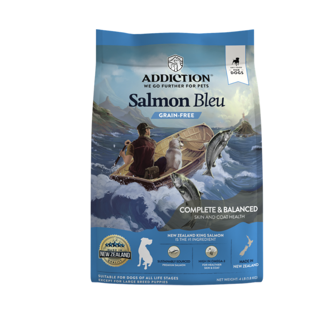Salmon Bleu Grain-Free Dry Dog Food 1.8kg, 9kg
