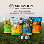 Steakhouse Beef & Zucchini Entree Air-Dried Dog Food 910g - Addiction Singapore