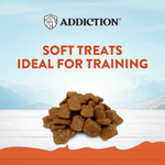Venison Meaty Bites - Hypoallergenic Dog Treats 113g - Addiction Singapore