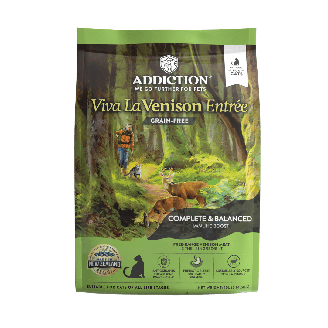 Viva La Venison Dry Cat Food 1.8kg - Addiction Singapore