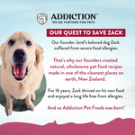 Viva La Venison Grain - free Venison Small Breed Dry Dog Food 1.5kg - Addiction Singapore