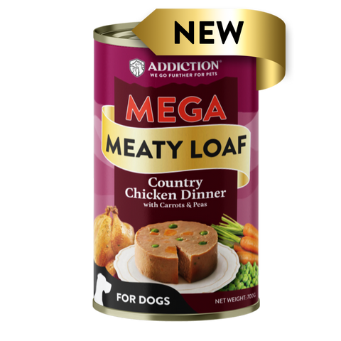 Mega Country Chicken Meaty Loaf Wet Dog Food 700g
