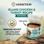 Wild Islands Chicken & Turkey Wet Can Dog Food 185g - Addiction Singapore