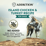 Wild Islands Chicken & Turkey Wet Can Dog Food 185g - Addiction Singapore