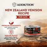 Wild Islands Forest Venison and Beef Wet Cat Food 85g - Addiction Singapore