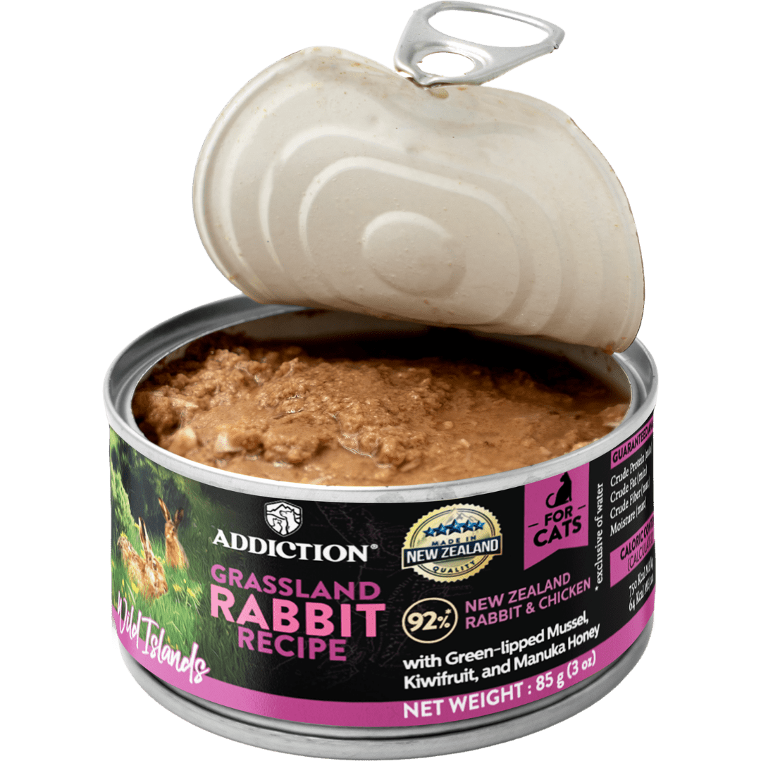 Wild Islands Grassland Rabbit & Chicken Wet Cat Food 85g - Addiction Singapore