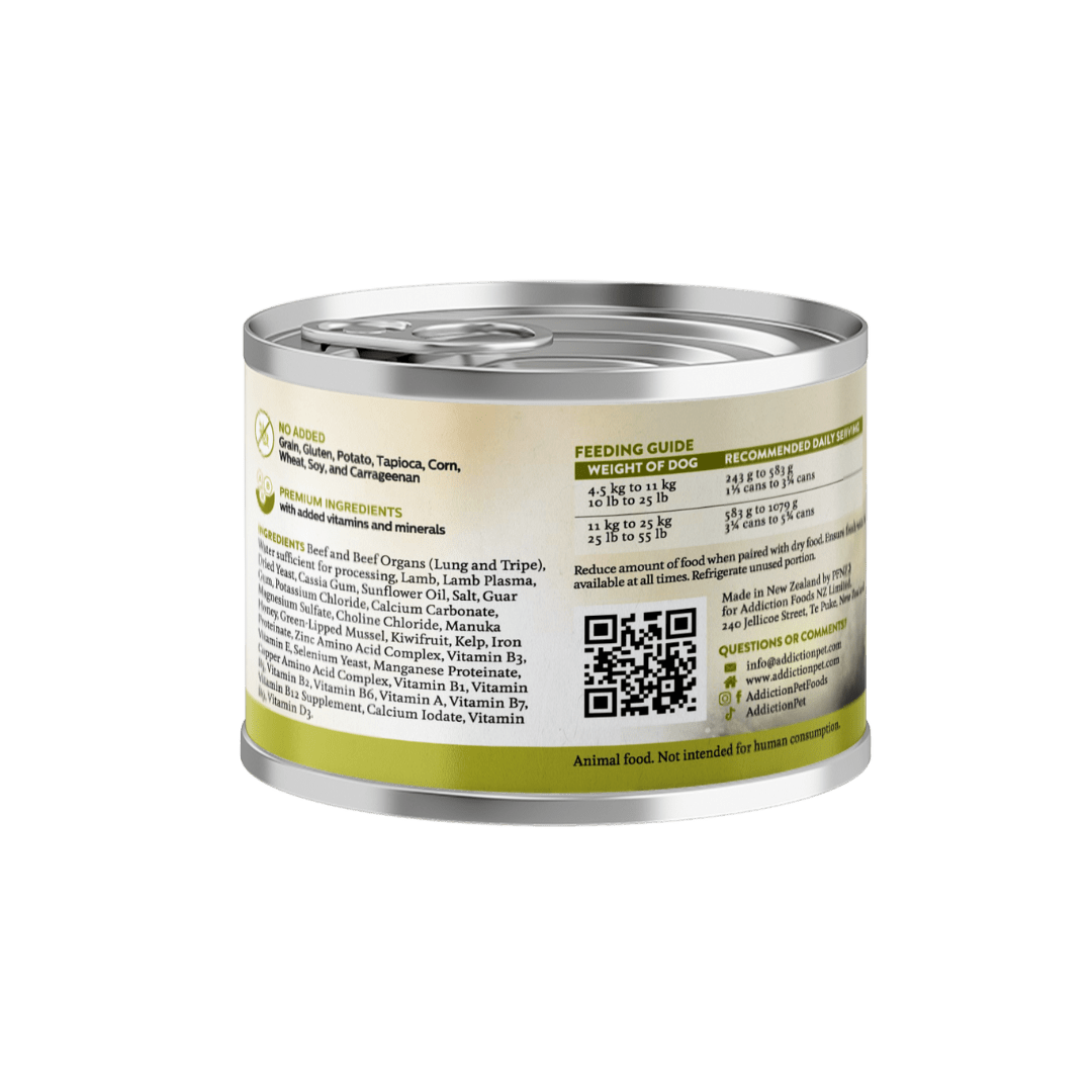 Wild Islands Highland Beef & Lamb Wet Can Dog Food 185g - Addiction Singapore