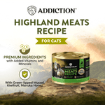 Wild Islands Highland Meats Beef & Lamb Canned Cat Food 185g - Addiction Singapore