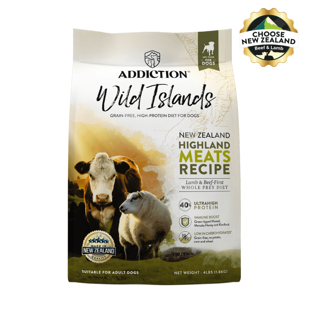 Wild Islands Highland Meats Beef & Lamb Dry Dog Food 1.8kg, 9kg - Addiction Singapore