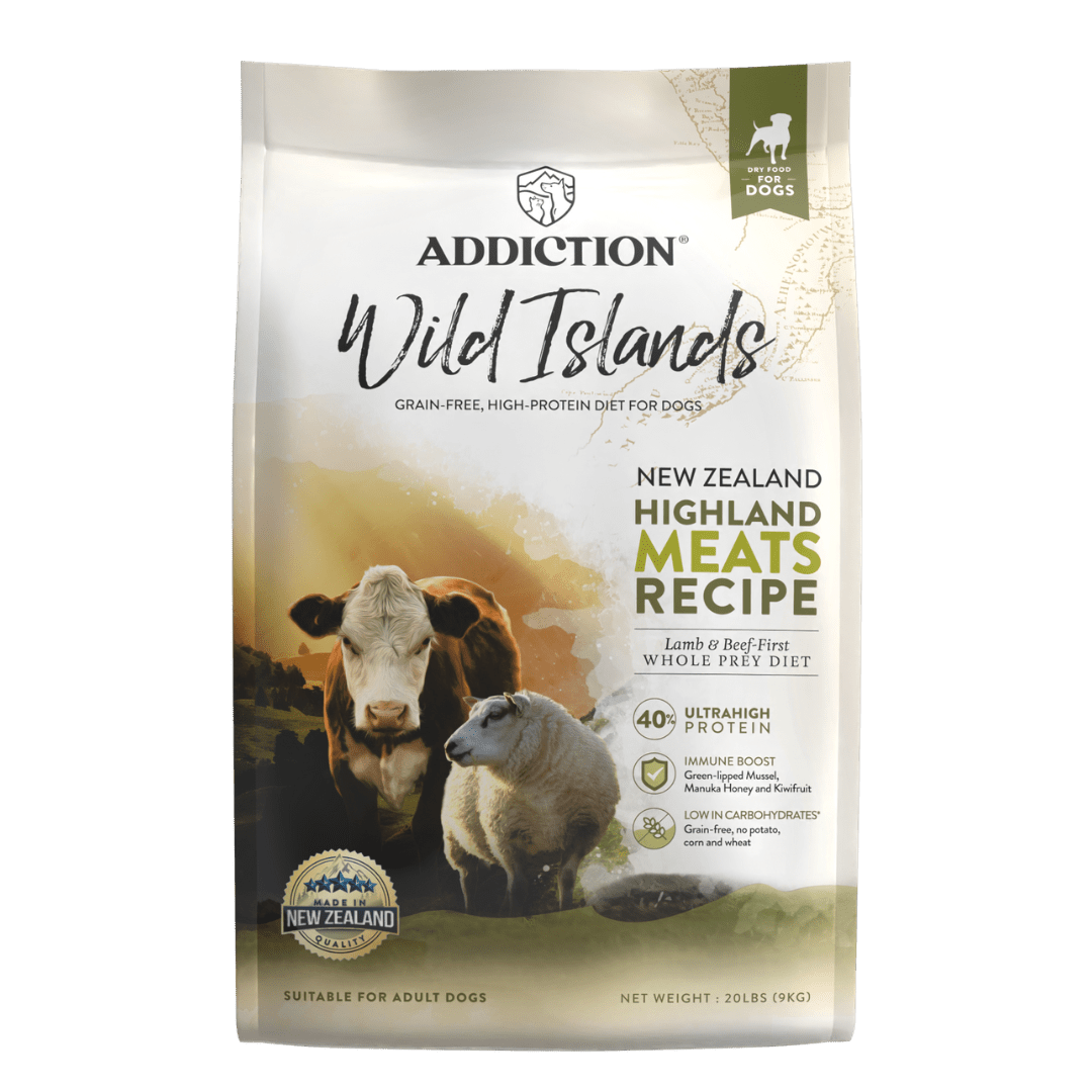 Wild Islands Highland Meats Beef & Lamb Dry Dog Food 1.8kg, 9kg - Addiction Singapore