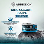 Wild Islands King Salmon Wet Cat Food 85g - Addiction Singapore