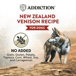 Wild Islands NZ Venison Wet Can Dog Food 185g - Addiction Singapore