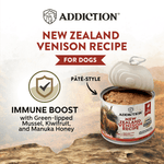Wild Islands NZ Venison Wet Can Dog Food 185g - Addiction Singapore