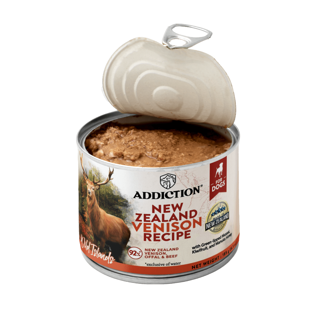 Wild Islands NZ Venison Wet Can Dog Food 185g - Addiction Singapore