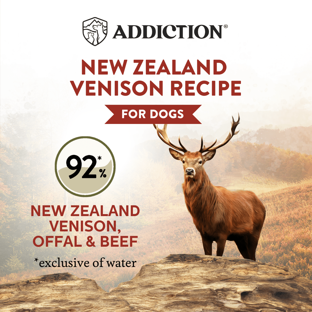 Wild Islands NZ Venison Wet Can Dog Food 185g - Addiction Singapore