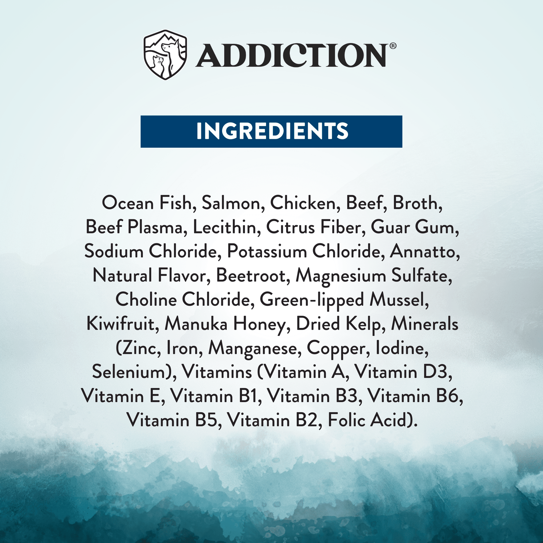 Wild Islands Pacific Catch NZ Fish & Salmon High - Meat Canned Cat Food 185g - Addiction Singapore